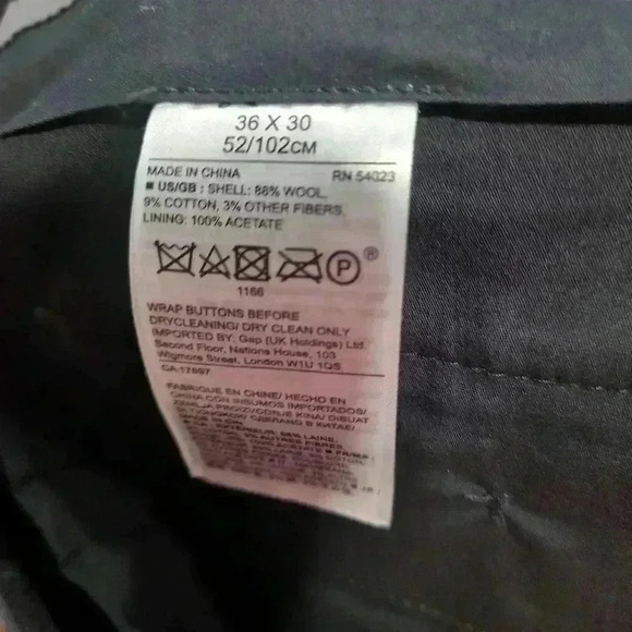 Monogram men's  dress pants - Picture 3 of 4